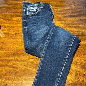 KanCan High Rise Skinny Dark Wash Jean - Size 23
